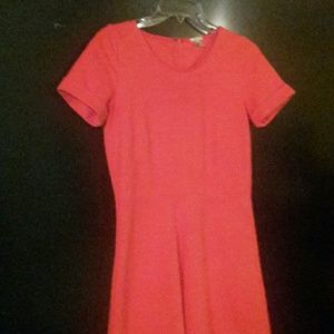 J crew splash of orange beauty dress